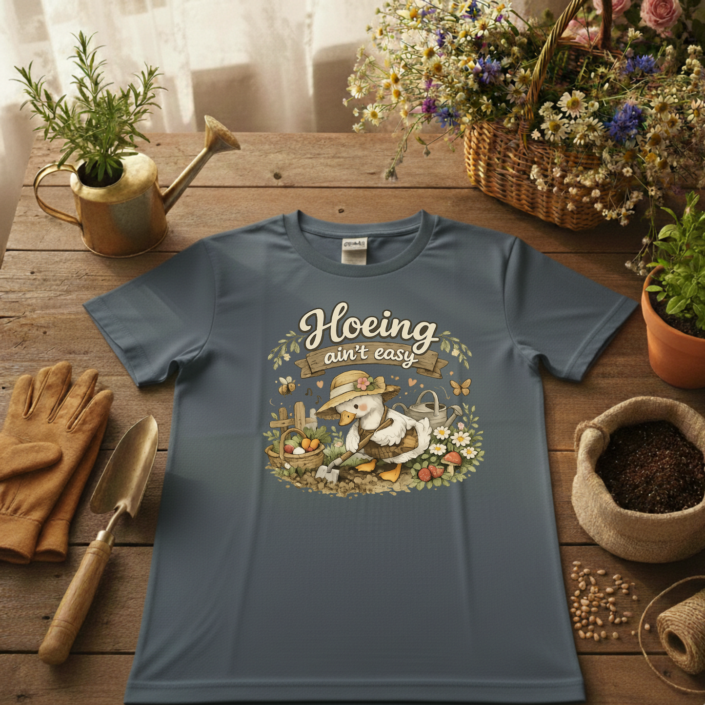 Hoeing Aint Easy T-shirt