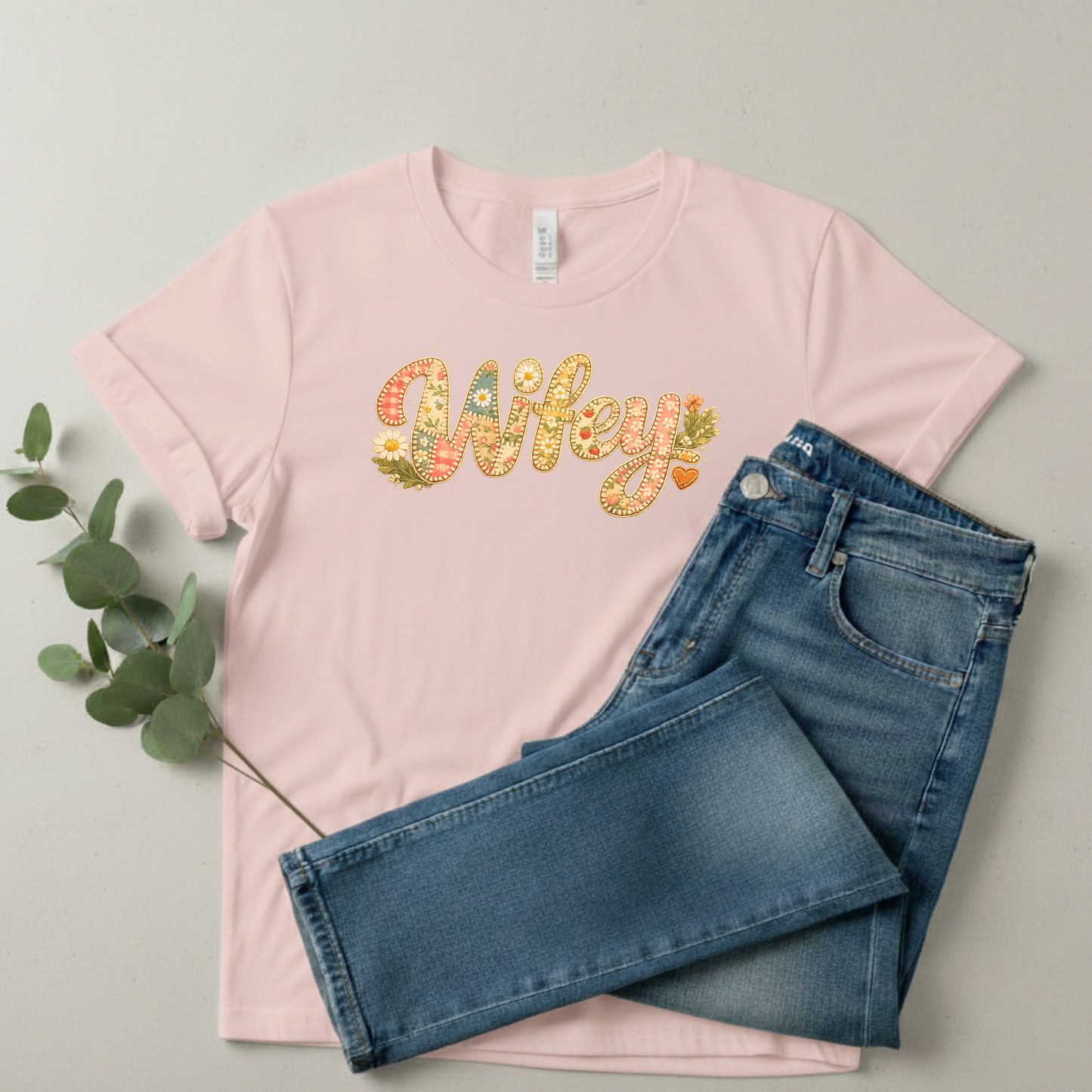 Wifey Floral T-Shirt
