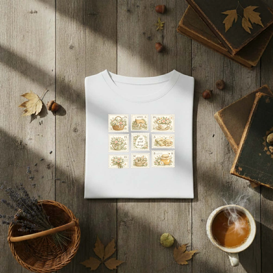 Cottage Core Stamp T-shirt