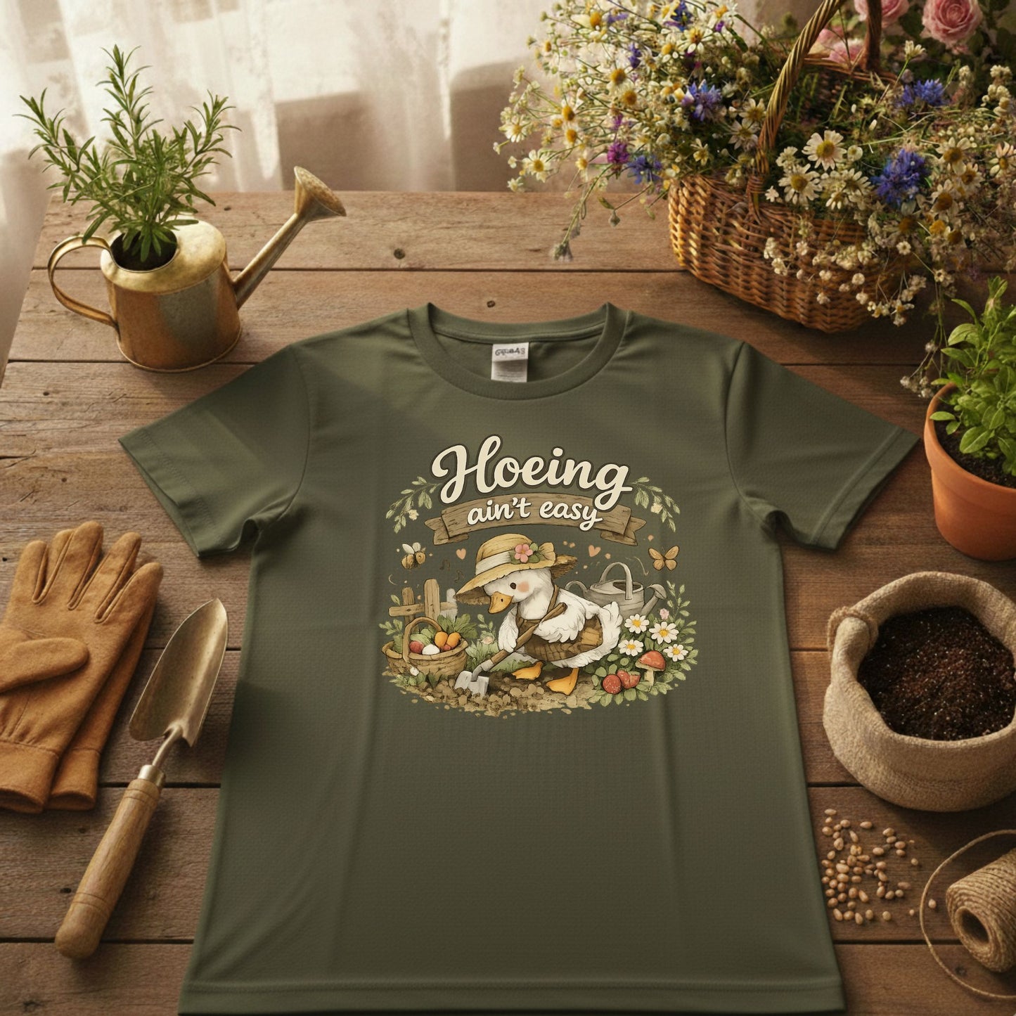 Hoeing Aint Easy T-shirt
