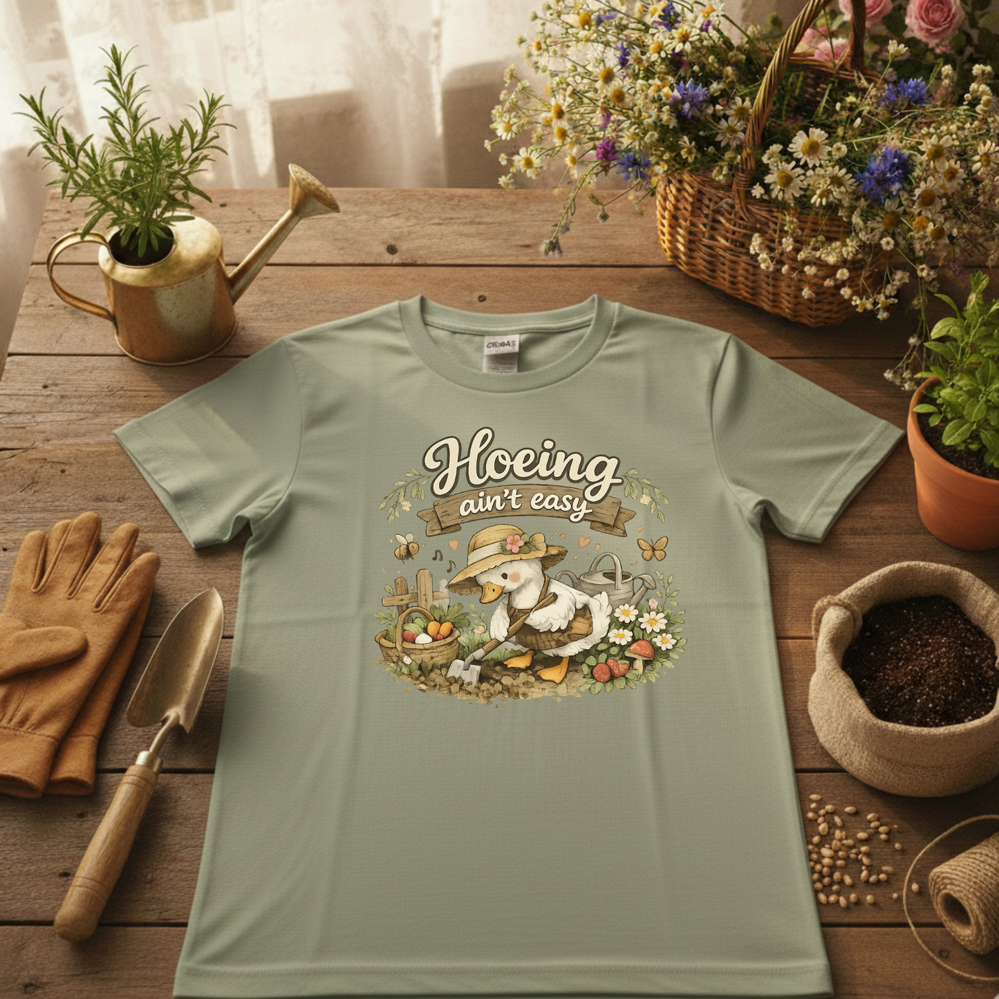 Hoeing Aint Easy T-shirt