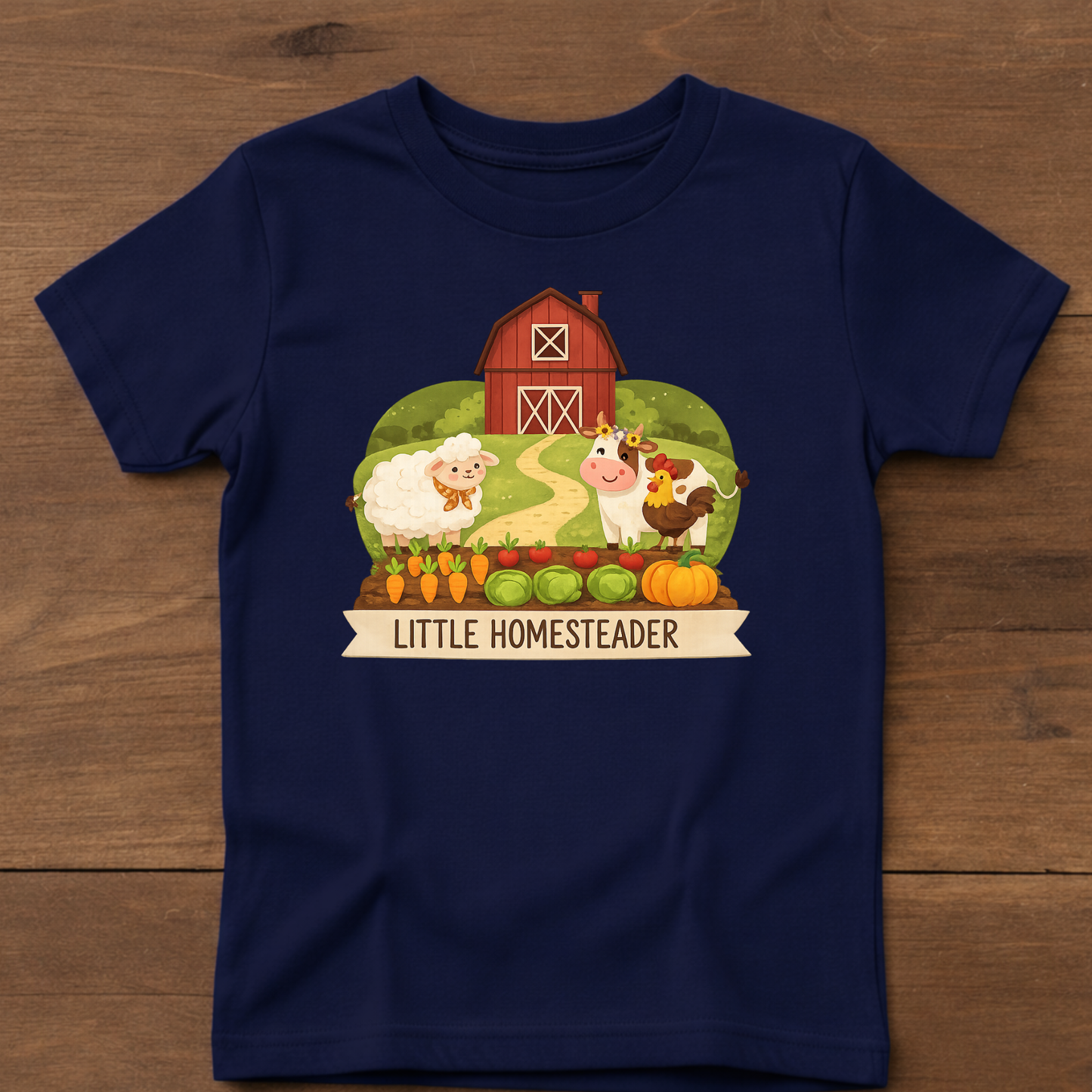 Little Homesteader Kids T-shirt
