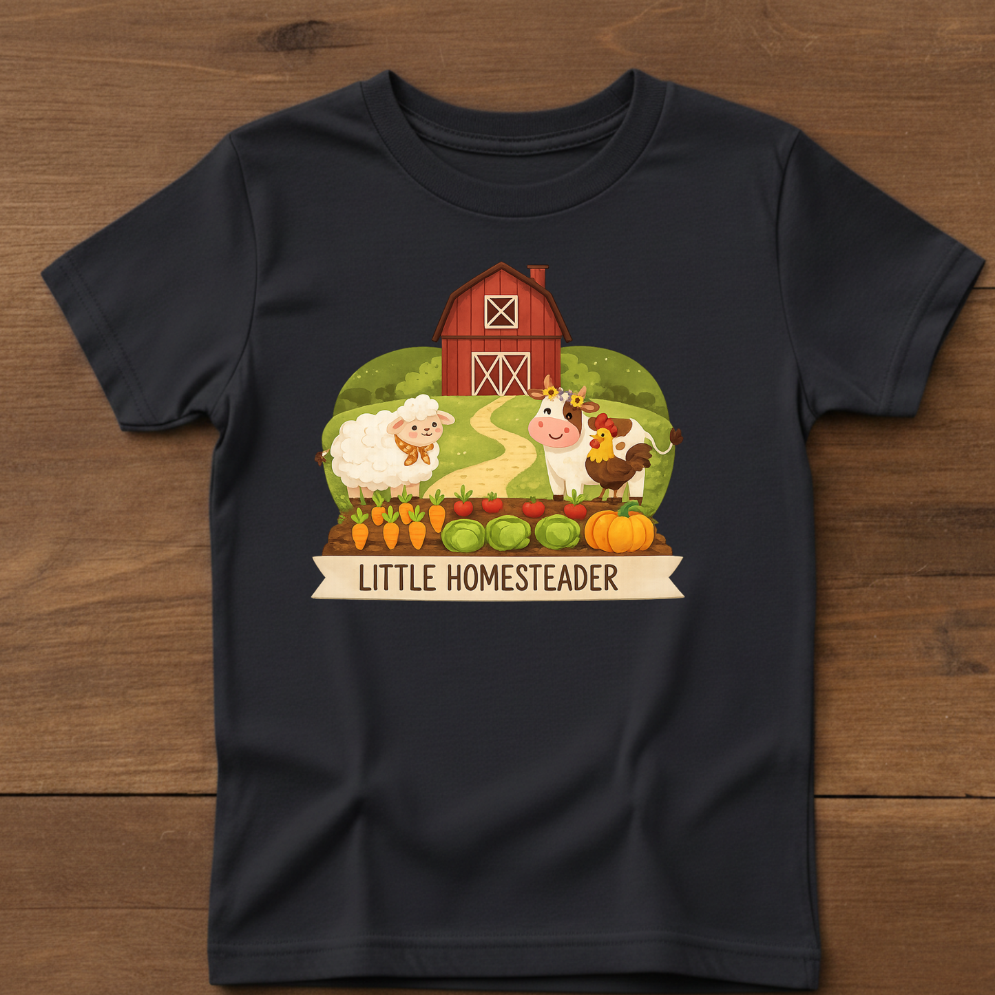 Little Homesteader Kids T-shirt