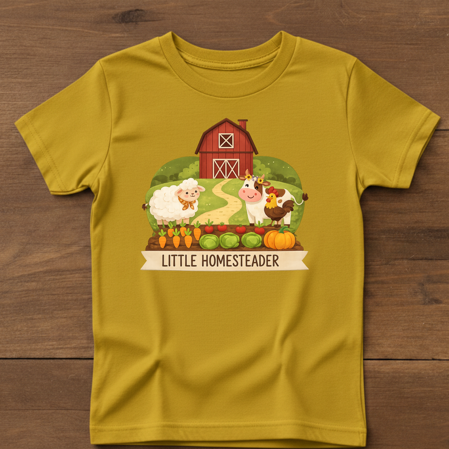Little Homesteader Kids T-shirt