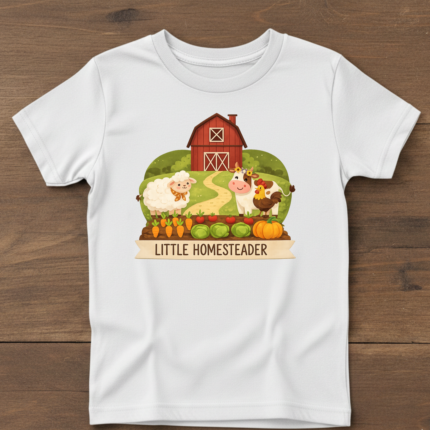 Little Homesteader Kids T-shirt
