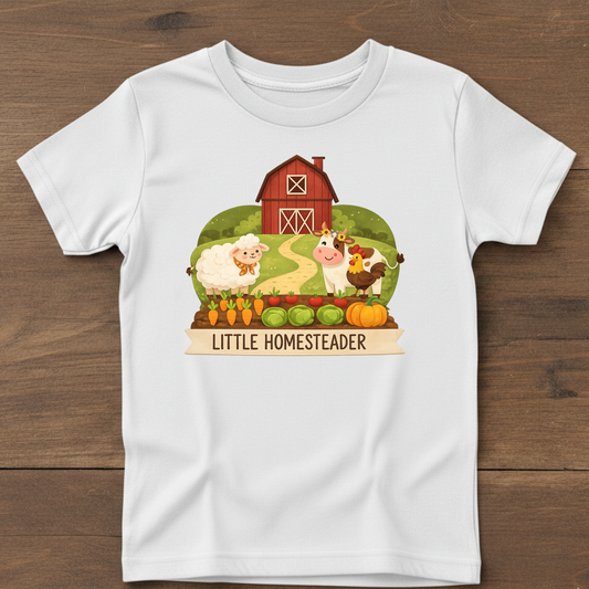 Little Homesteader Kids T-shirt