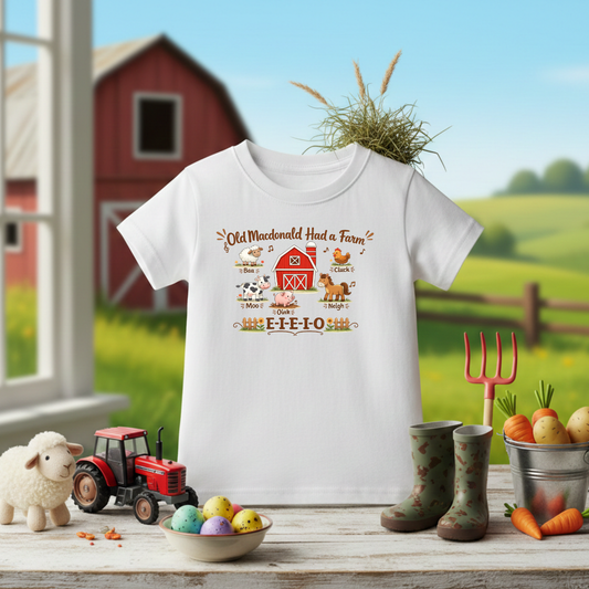Old MacDonald Kid's T-shirt