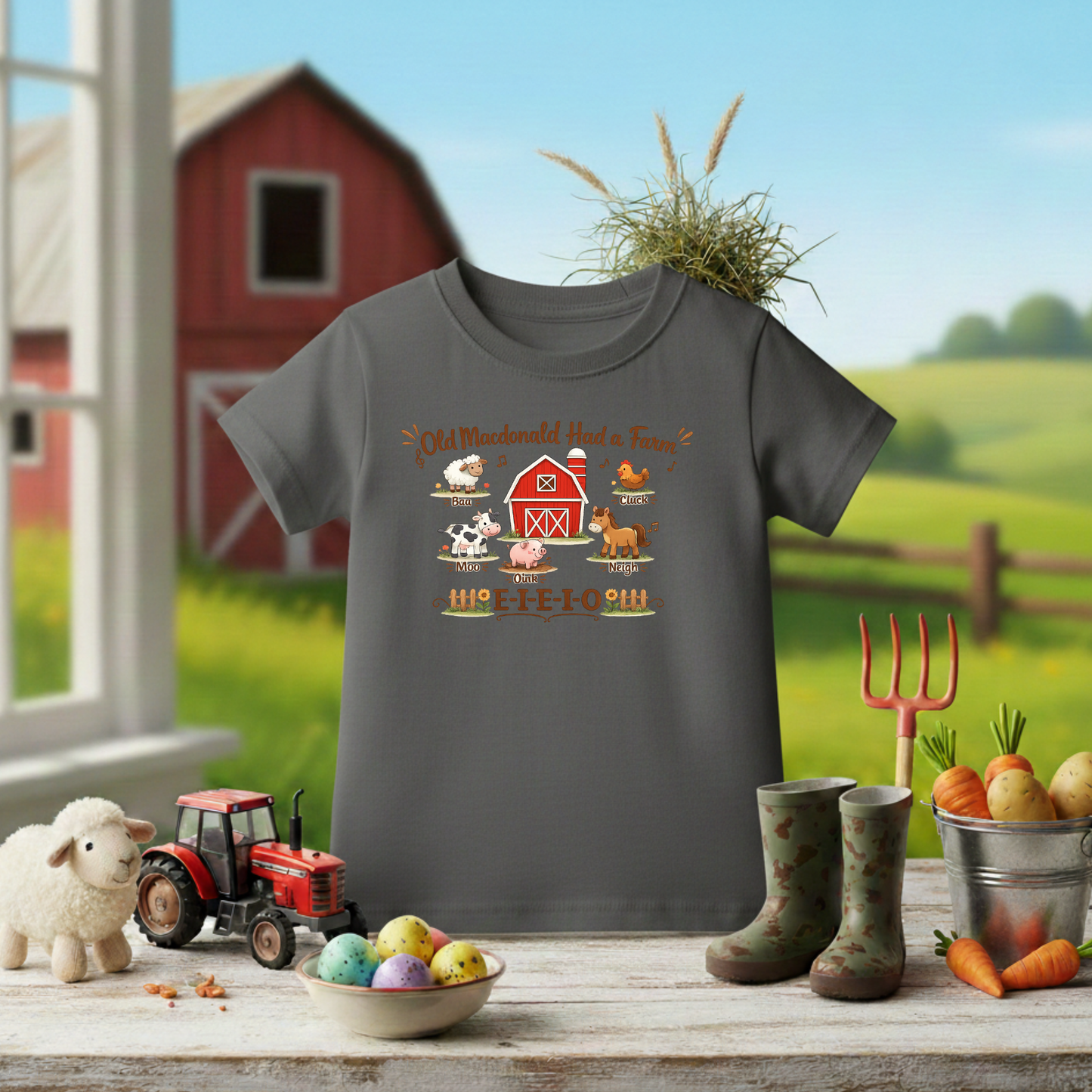 Old MacDonald Kid's T-shirt
