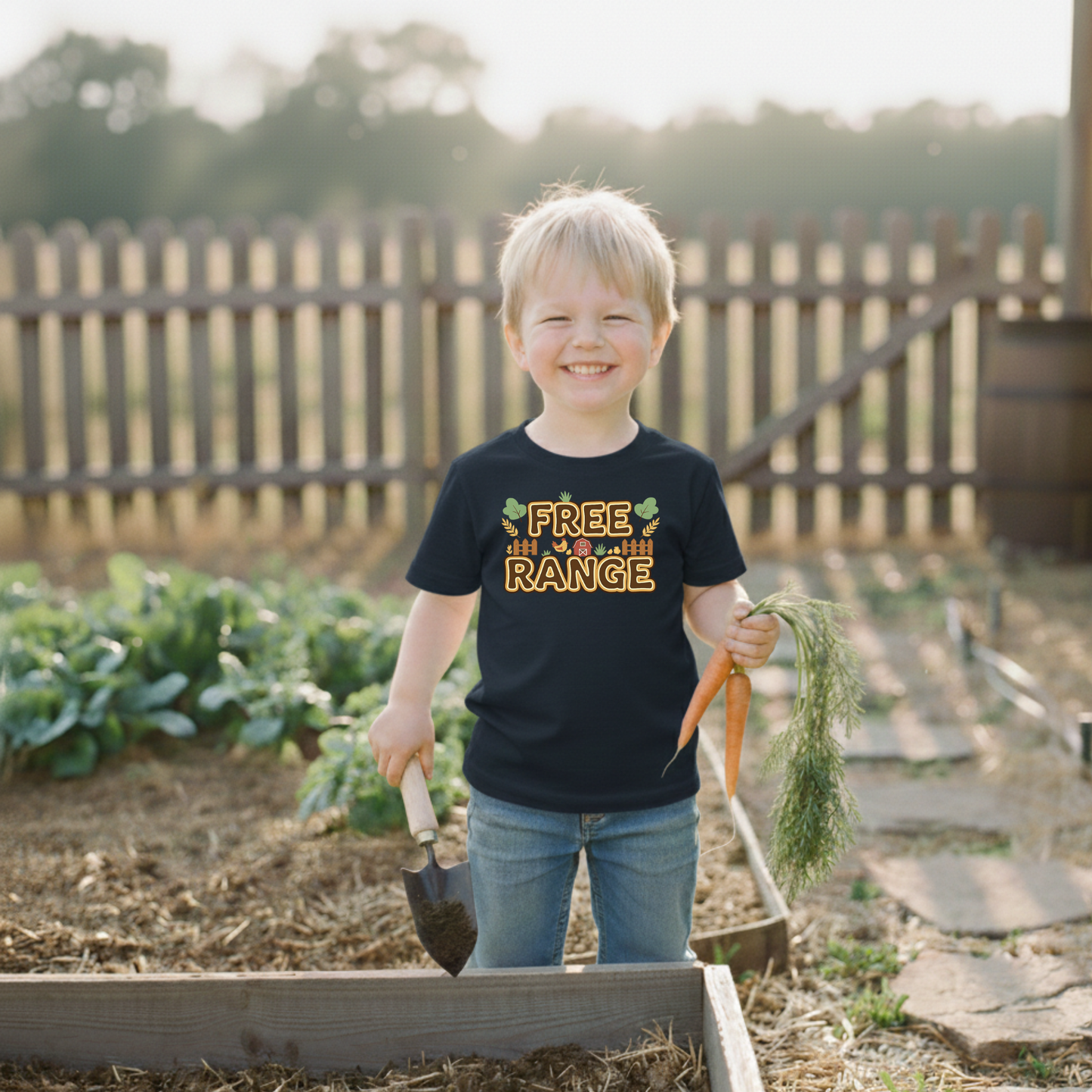 Free Range Kid's T-shirt