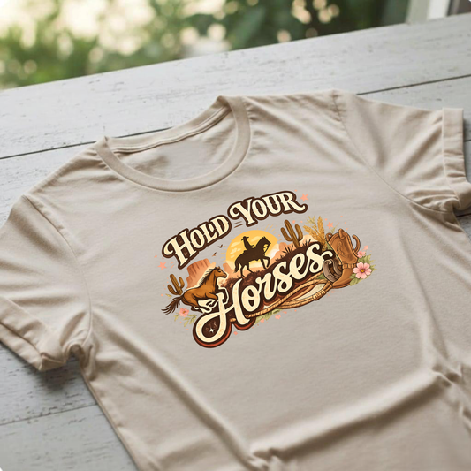 Hold Your Horses  T-Shirt
