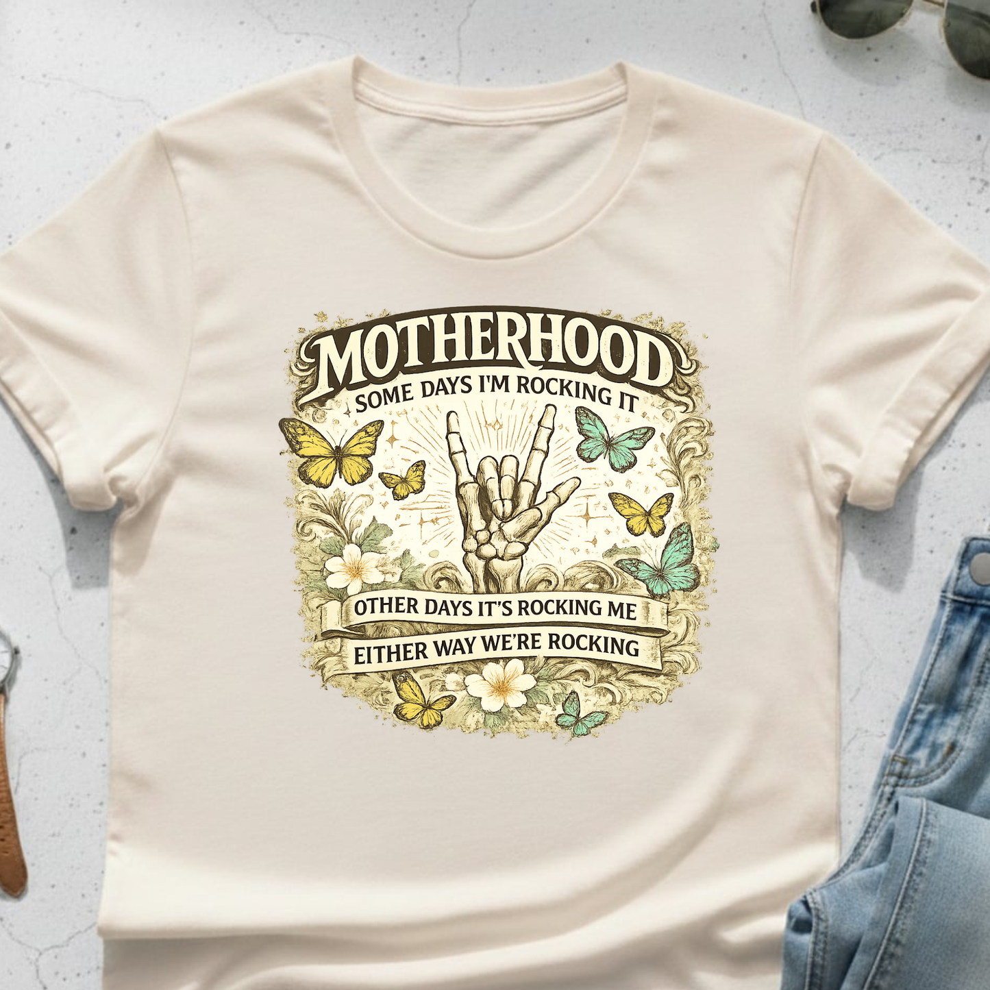 Motherhood Rocks T-Shirt
