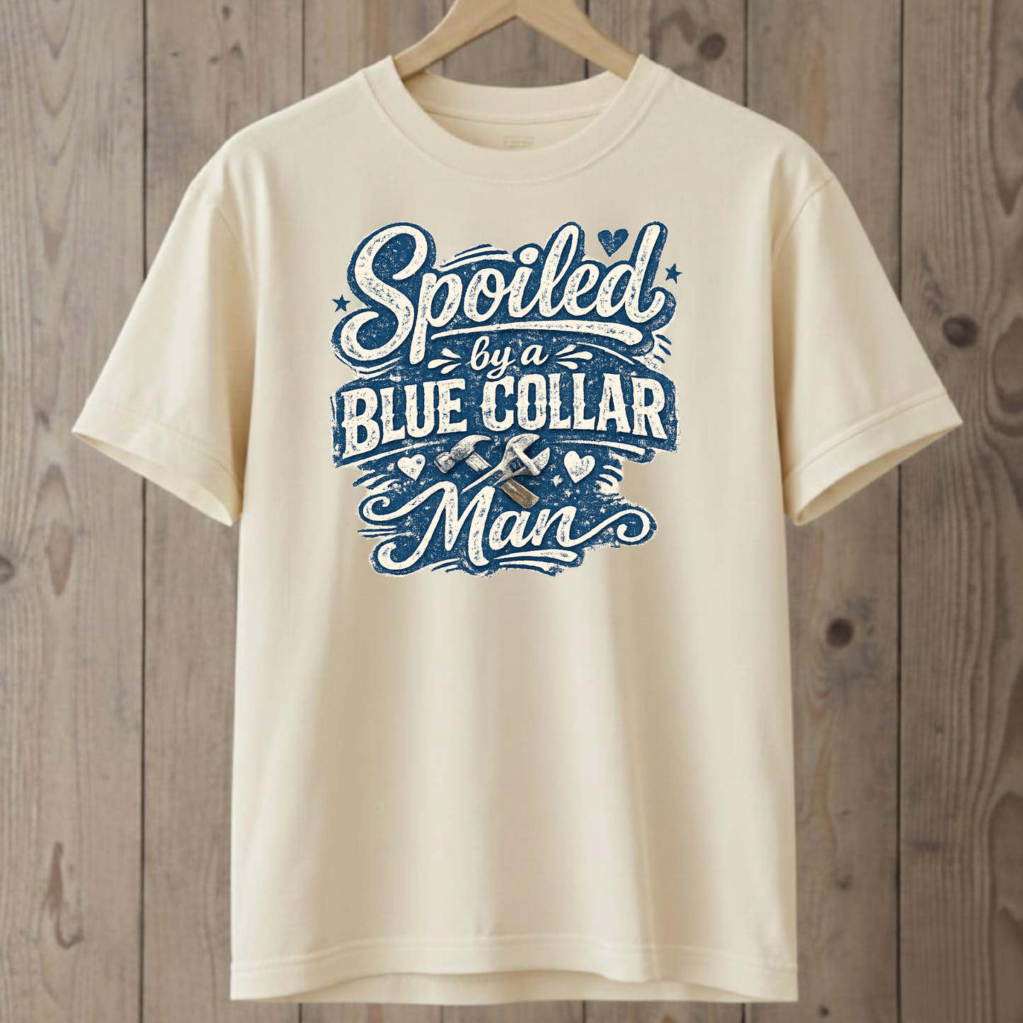 Spoiled by a Blue Collar Man T-Shirt