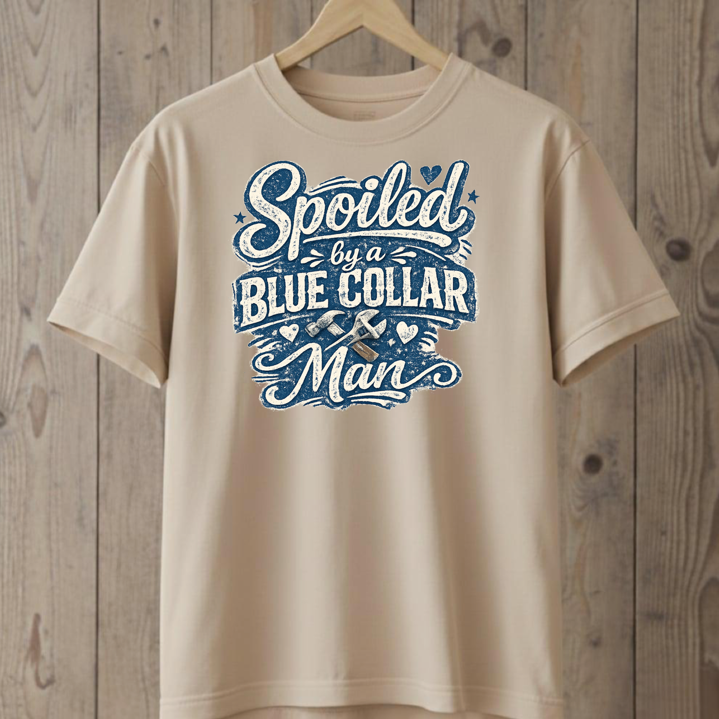 Spoiled by a Blue Collar Man T-Shirt