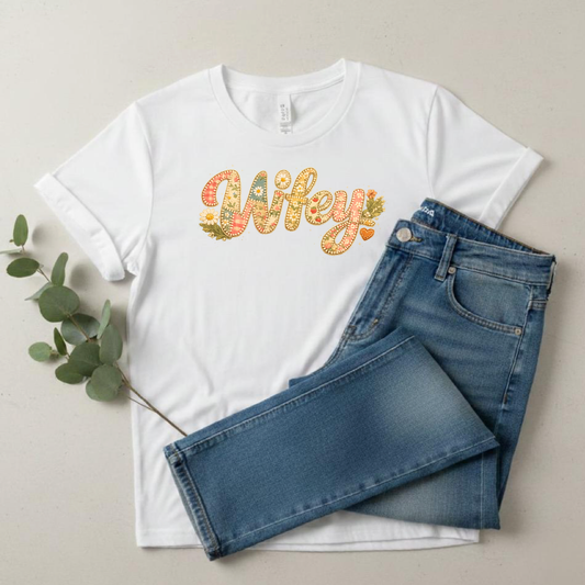 Wifey Floral T-Shirt