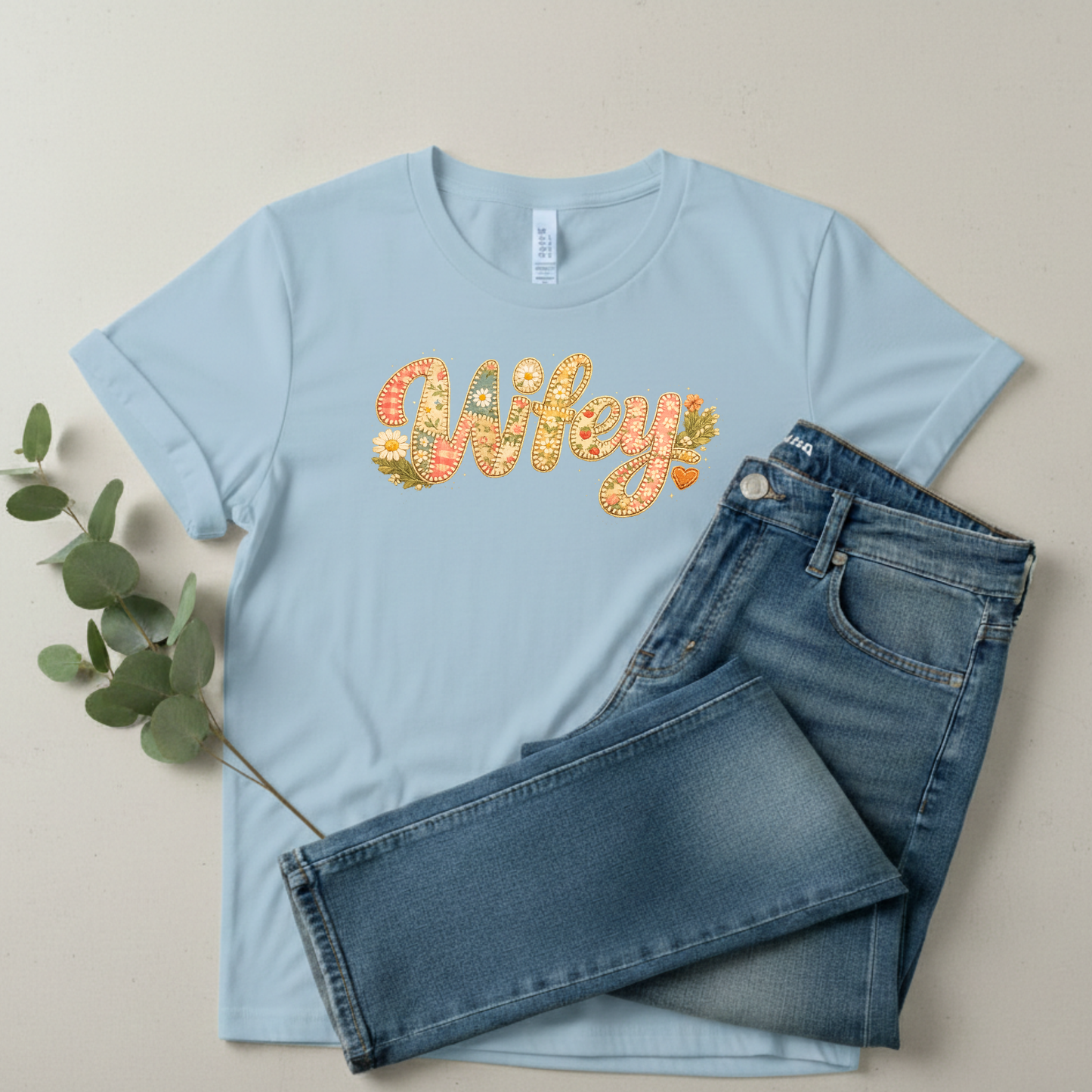 Wifey Floral T-Shirt