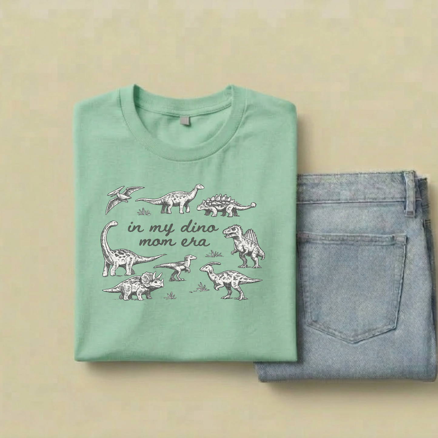 Dino Mom Era  T-Shirt