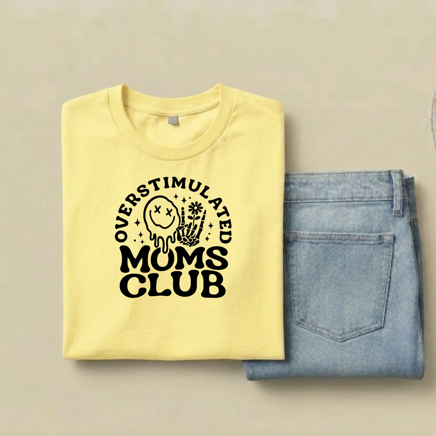 Overstimulated Mom's Club T-Shirt