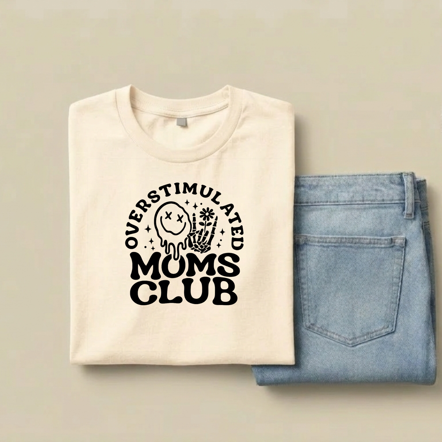 Overstimulated Mom's Club T-Shirt