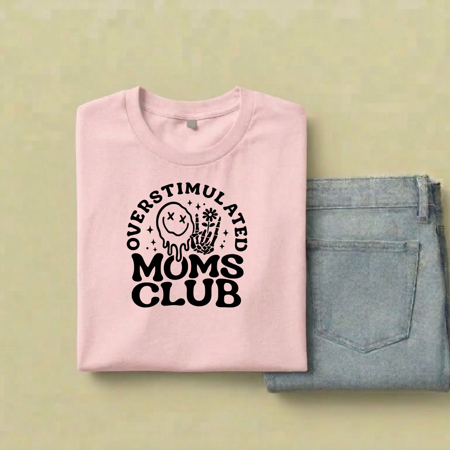 Overstimulated Mom's Club T-Shirt