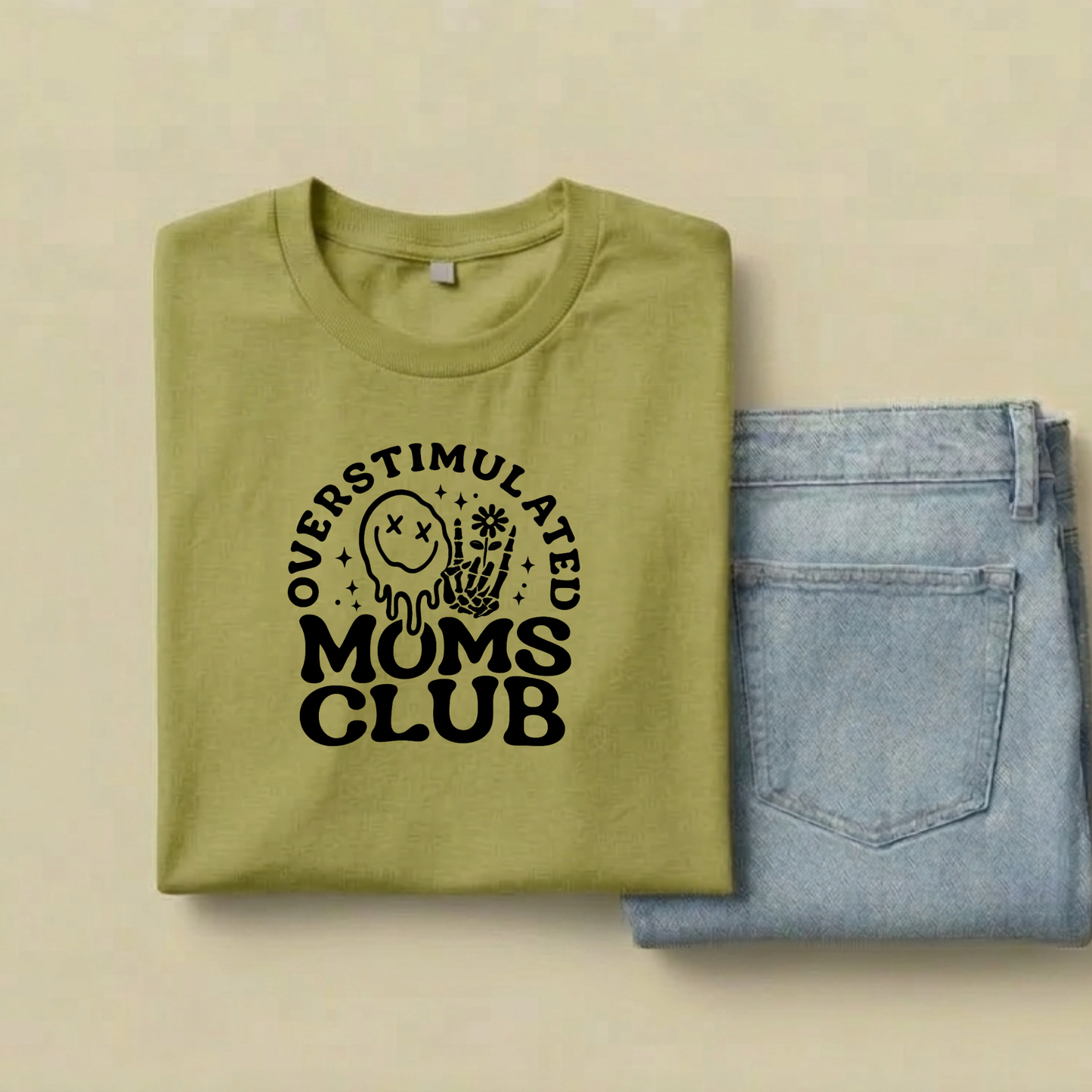 Overstimulated Mom's Club T-Shirt