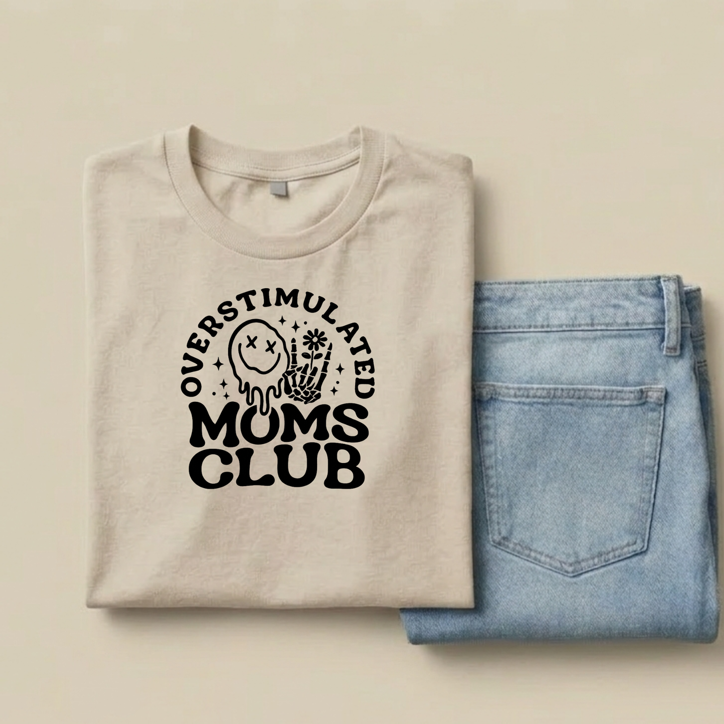 Overstimulated Mom's Club T-Shirt