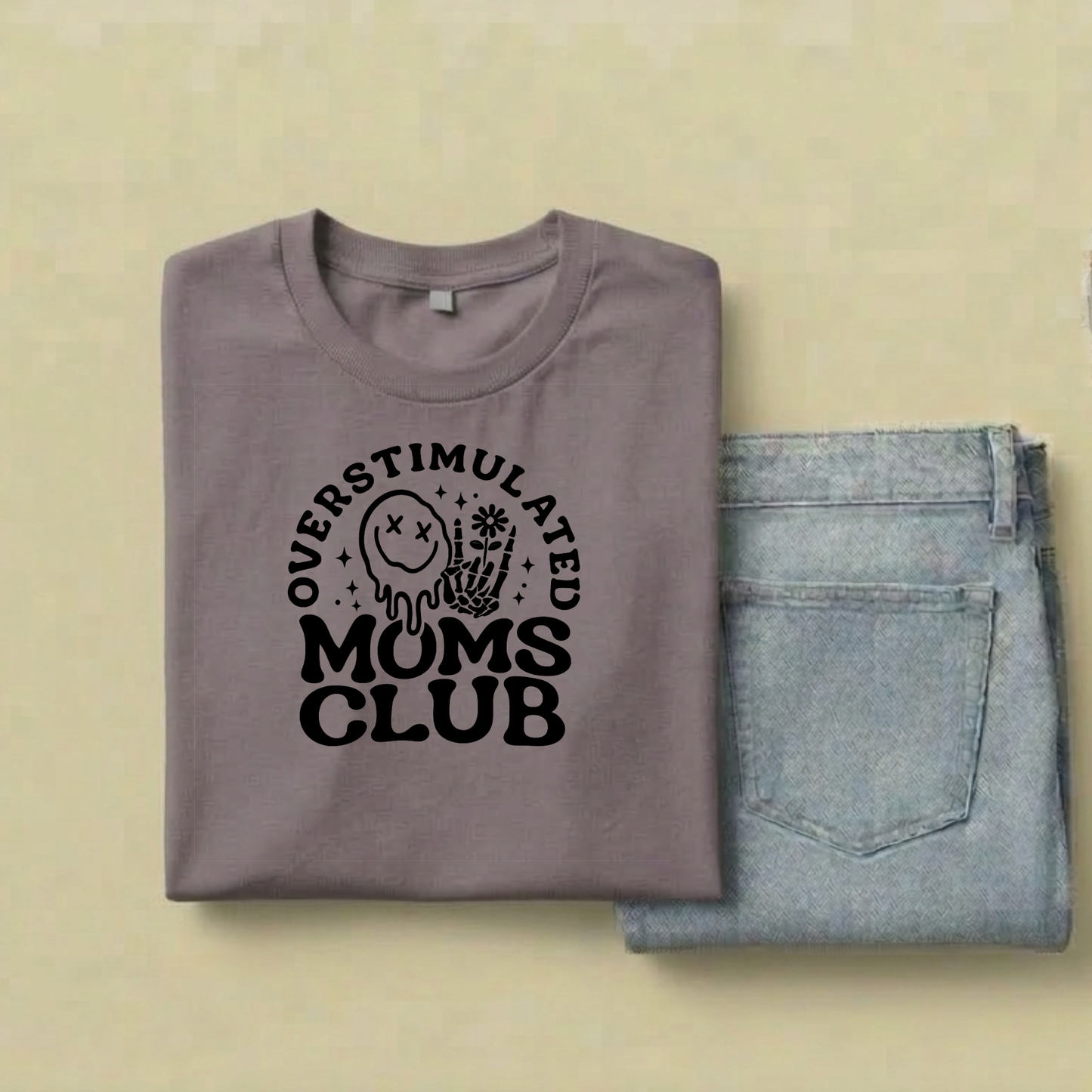 Overstimulated Mom's Club T-Shirt