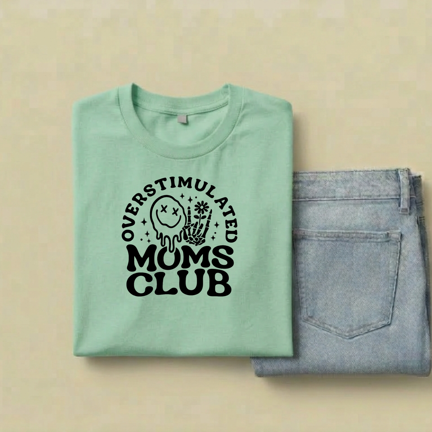 Overstimulated Mom's Club T-Shirt