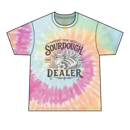 Sourdough Pastel Rainbow Tie-Dye Tee