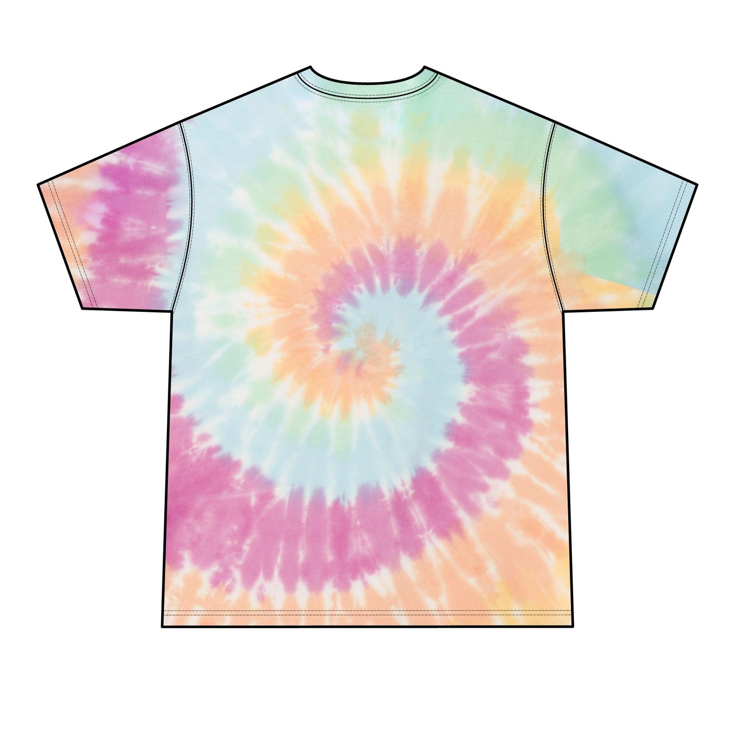 Sourdough Pastel Rainbow Tie-Dye Tee